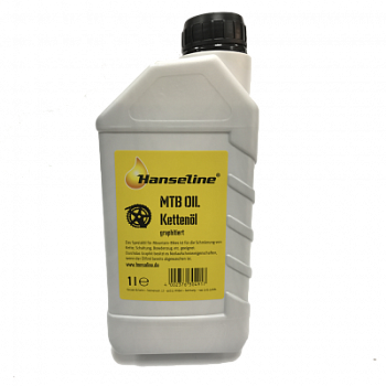 Смазка для цепи Hanseline MTB-Oil, 1 л (графитная)
