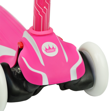 Самокат детский Royalbaby Folding Suspension, OFFICIAL UA, Розовый