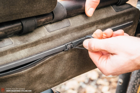 Велосумка на раму Brooks Scape Frame Bag Mud Green