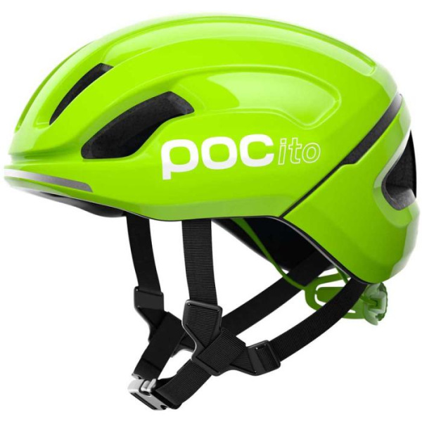 Детский велошлем POC POCito Omne SPIN Fluorescent Yellow/Green, S