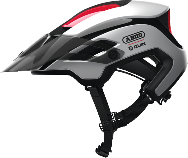 Велошлем ABUS Montrailer Quin, Polar White