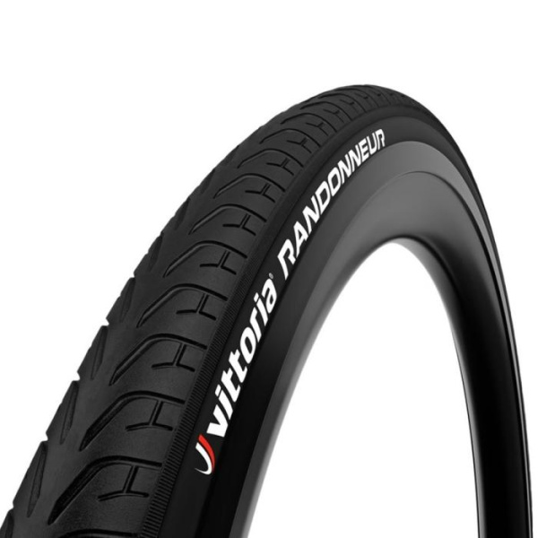 Покрышка Vittoria Randonneur 28" (700C) Rigid, Full Black