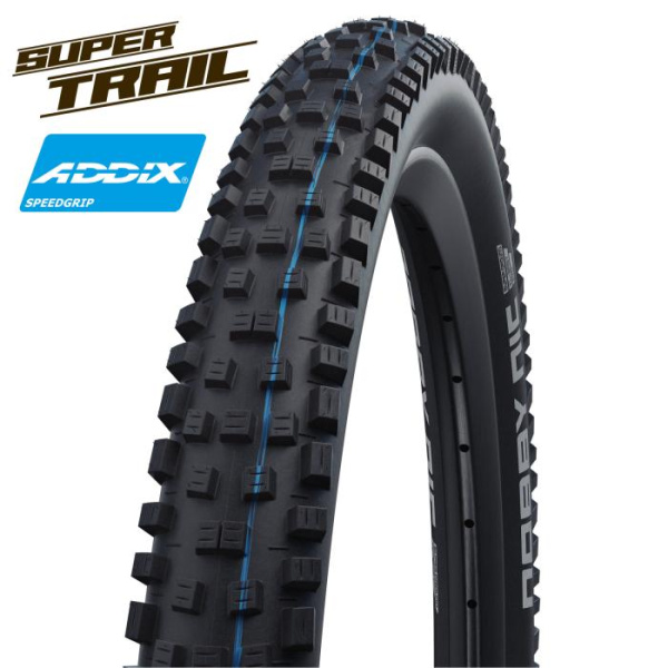 Покрышка Schwalbe Nobby Nic 29" (TLE, Super Trail, ADDIX Soft, Evolution), Black