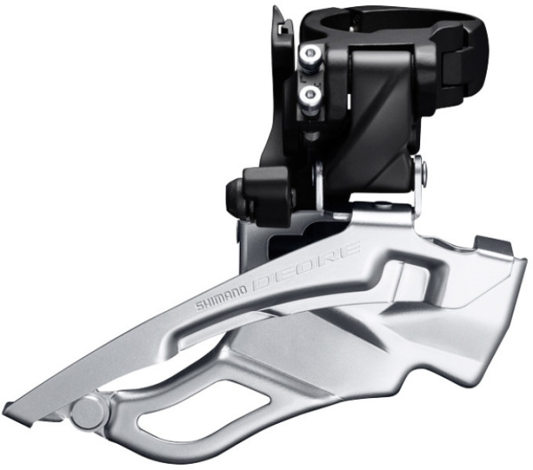 Переключатель передний Shimano FD-T6000-H DEORE 3X10, для 44/48, HIGH CLAMP, DOWN-SWING, DUAL-PULL хомут