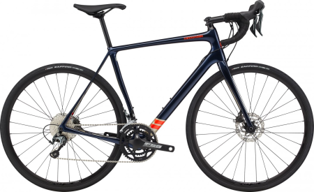 Шоссейный велосипед Cannondale Synapse Carbon Tiagra 28" Темно-синий 2020