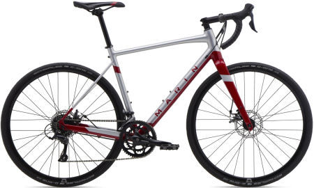 Гравийный велосипед 28" Marin GESTALT 1 рама - 56см 2020 Silver/Red