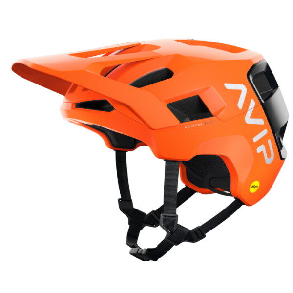 Шлем POC Kortal Race MIPS Fluorescent Orange AVIP/Uranium Black Matt, XL-XXL