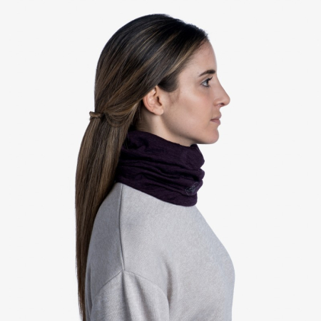 Шарф-труба Buff Lightweight Merino Wool, Solid Deep Purple