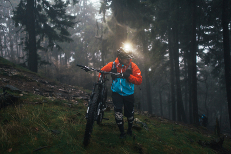 Велофара Knog PWR Rider RedCap Duo 450 Lumens