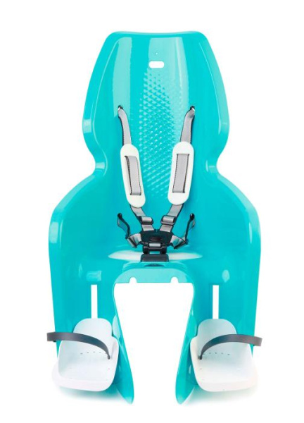 Сиденье задн. Bellelli Lotus Clamp до 22кг, небесно-голубое