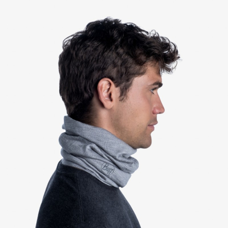 Шарф-труба Buff Lightweight Merino Wool, Solid Light Grey