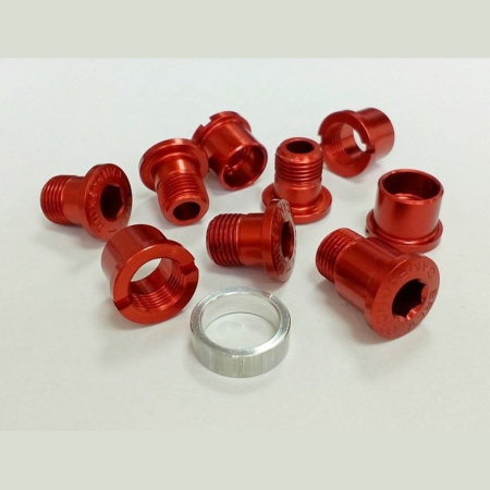 Бонки CAMPAGNOLO Centaur (1/4) Red Alu Red - FC-CE100R