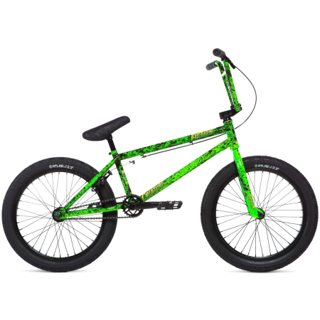Велосипед BMX Stolen Creature 20" Toxic Green Splatte 2020