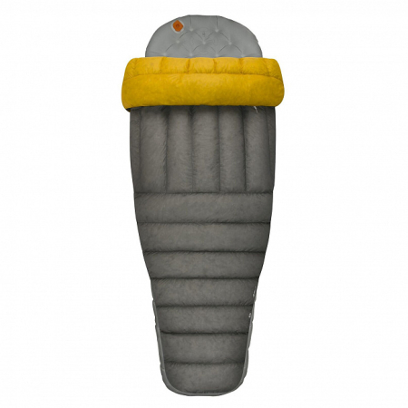 Спальный мешок-квилт Ember EbIII (-4/-10°C), 183 см, Dark Grey/Yellow от Sea to Summit