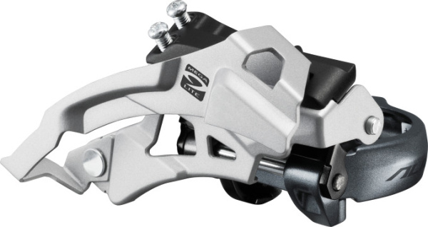 Переключатель передний Shimano FD-M4000 ALIVIO, TOP-SWING, 34,9/31,8/28,6 мм адапт, универс.тяга, для 40зуб
