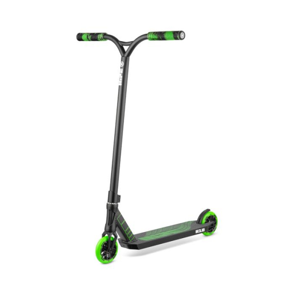 Самокат трюковый Hipe H3, Black/Green