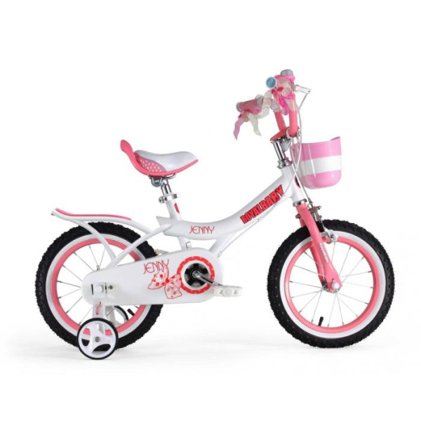 Детский велосипед RoyalBaby Jenny Girls 14", OFFICIAL UA, Белый