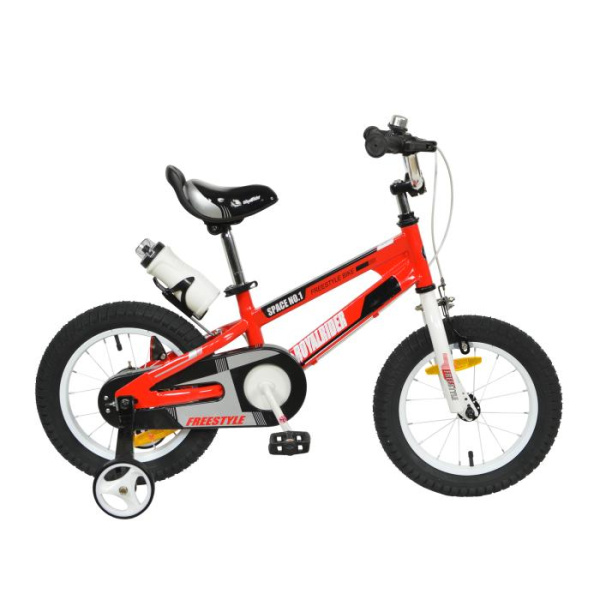 Детский велосипед RoyalBaby Space NO.1 Steel 16", OFFICIAL UA, Красный
