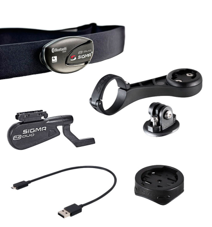 Велокомпьютер Sigma ROX 12.0 Sport Set, Black