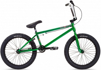 Велосипед BMX Stolen Heist 20" Dark Green W/Chrome 2021