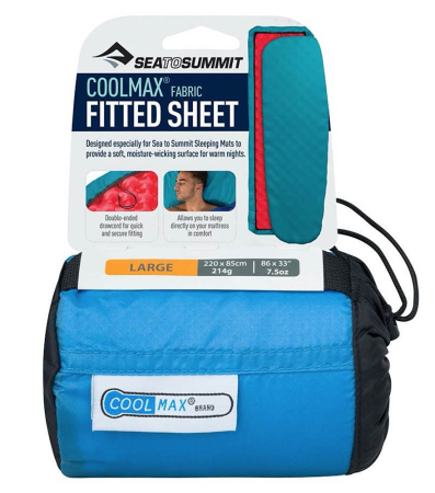 Простынь для коврика Coolmax Fitted Sheet, 200 см, Aqua от Sea to Summit