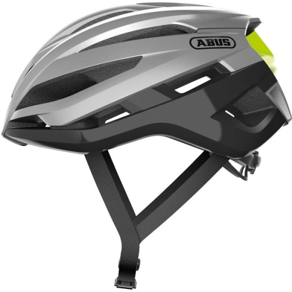 Велошлем ABUS Stormchaser, Gleam Silver
