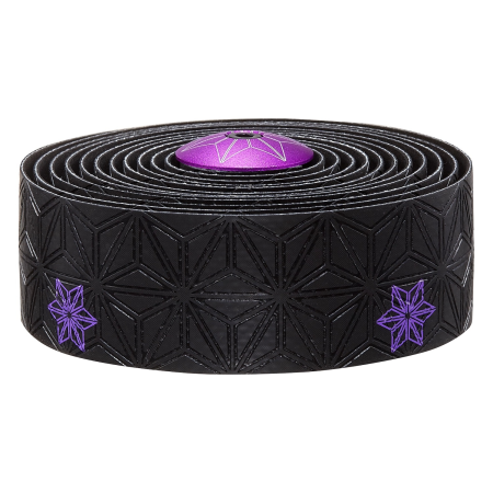 Обмотка руля Supacaz Super Sticky Kush Galaxy с фиолетовым паттерном Supacaz