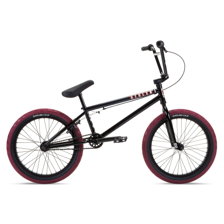 Велосипед  BMX Stolen Casino 20" Black & Blood Red 2021