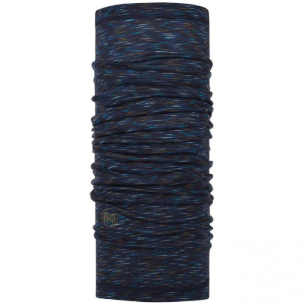 Шарф-труба Buff Lightweight Merino Wool, Denim Multi Stripes
