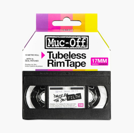 Лента для безкамерки MUC-OFF Tubeless Rim Tape 50m/17mm