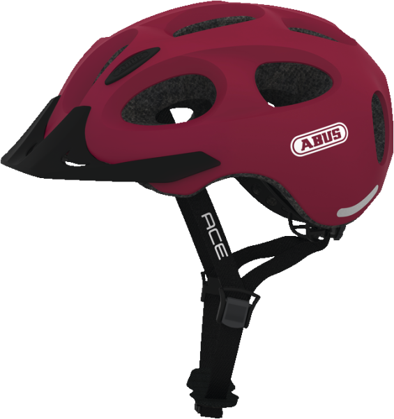Велошлем детский ABUS Youn-I ACE, Cherry Red