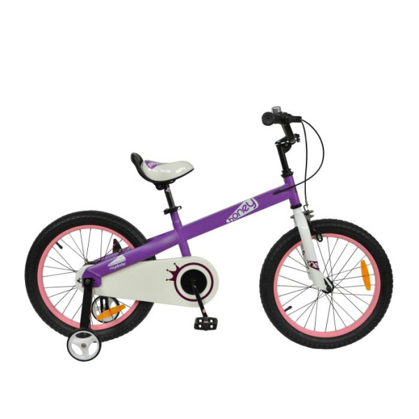 Детский велосипед RoyalBaby Honey 18", OFFICIAL UA, Фиолетовый