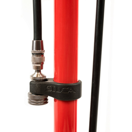 Насос Silca Pista Floor Pump, Красный