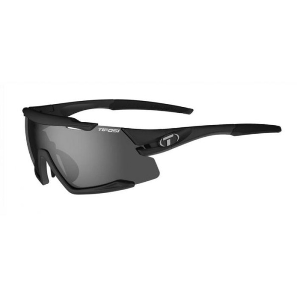 Очки Tifosi Aethon Matte Black с линзам Smoke/AC Red/Clear