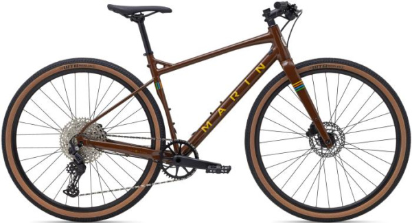Гравийный велосипед 28" Marin DSX 2 рама - M 2021 Brown/Yellow