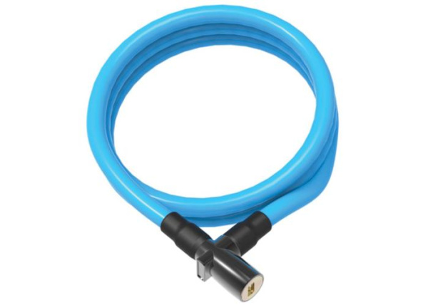 Велозамок Onguard Lightweight Key Coil Cable Lock, Синий