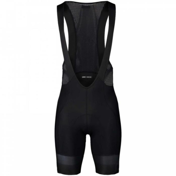 Шорты велосипедные с лямками POC Essential Road VPDs Bib Shorts, Uranium Black/Uranium Black, M