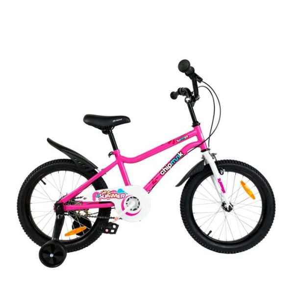 Детский велосипед RoyalBaby Chipmunk MK 16", OFFICIAL UA, Розовый