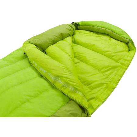 Спальный мешок Ascent AcI (2/-4°C), 198 см - Left Zip, Lime/Moss от Sea to Summit