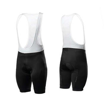 Велошорты Onride с лямками, Черный