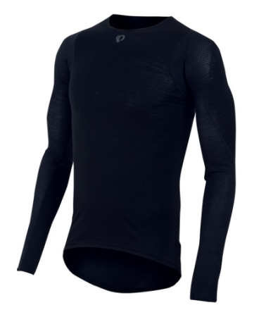 Термо майка Pearl iZUMi TRANSFER WOOL довг рукав, чорн, розм. S