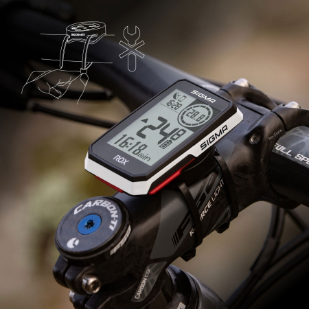 Велокомпьютер ROX 2.0 White Sigma Sport