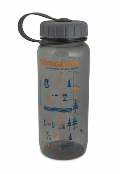 Фляга Pinguin Tritan Slim Bottle 2020 BPA-free, 0,65 L, Grey