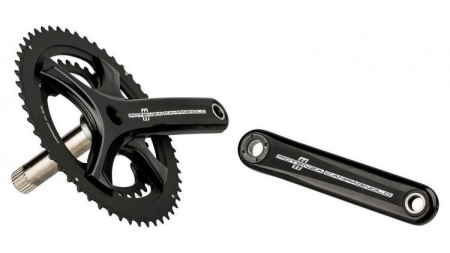 Шатуны Campagnolo Potenza 11S Power Torque 172.5mm 36-52 Black Alu 
