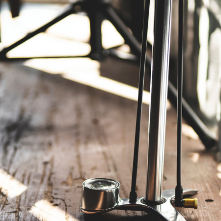 Насос Birzman Maha Push & Twist III, Серебристый