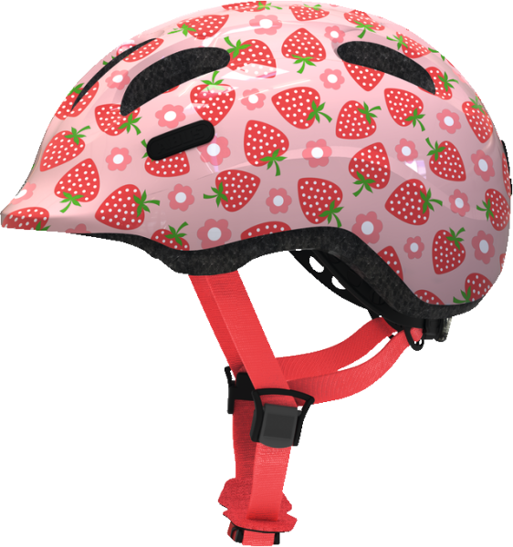 Велошлем детский ABUS Smiley 2.1 Rose Strawberry