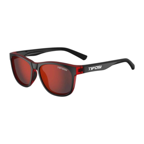 Очки Tifosi Swank Crimson/Onyx с линзами Smoke Red